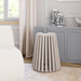 Cyprus Side Table White & Whitewashed