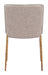 Nordvest Dining Chair Beige & Gold