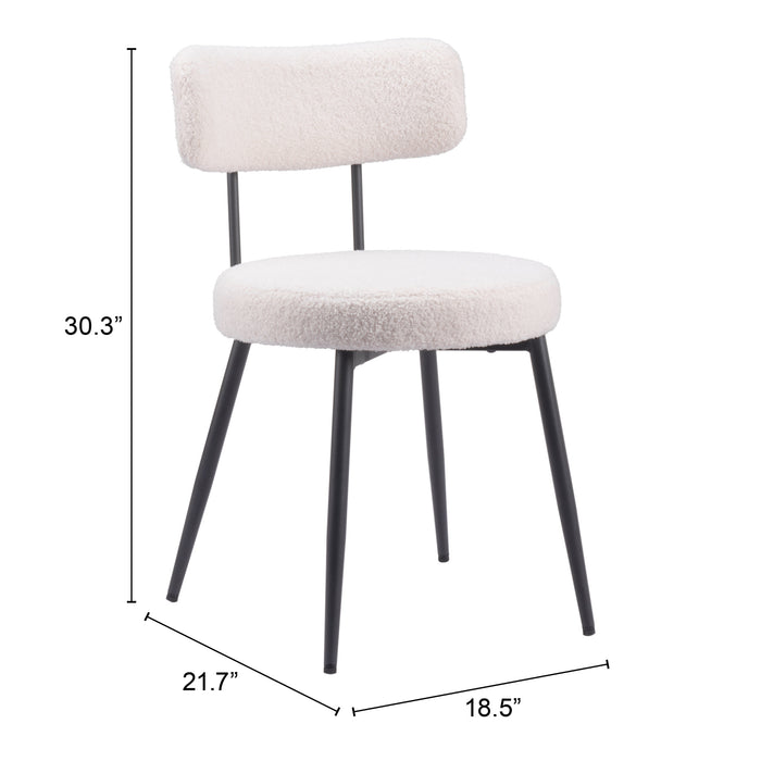 Blanca Dining Chair (Set of 2) Ivory