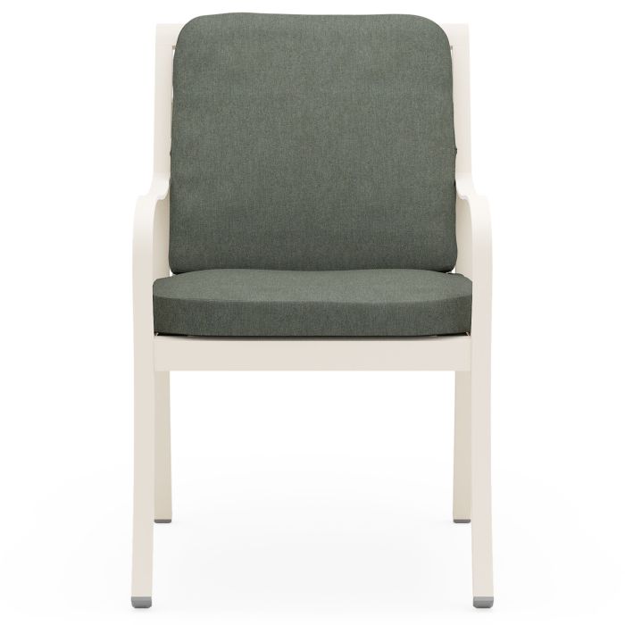 Scala Dining Arm Chair - With Seat and Back Cushion
