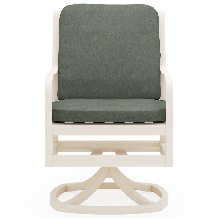 Scala Dining Swivel Arm Chair - With Seat and Back Cushion
