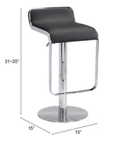 Equino Barstool Black