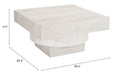 Trani Coffee Table Whitewashed