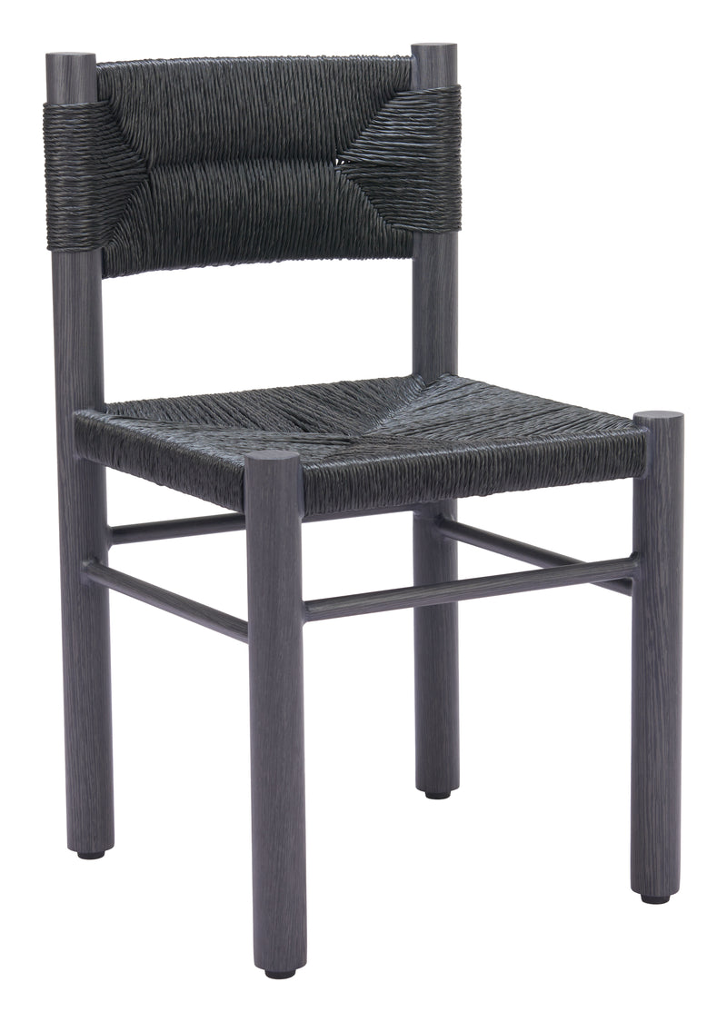 Iska Dining Chair (Set of 2) Black