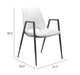 Desi Dining Chair (Set of 2) White