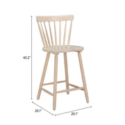 Tyce Counter Stool (Set of 2) Natural