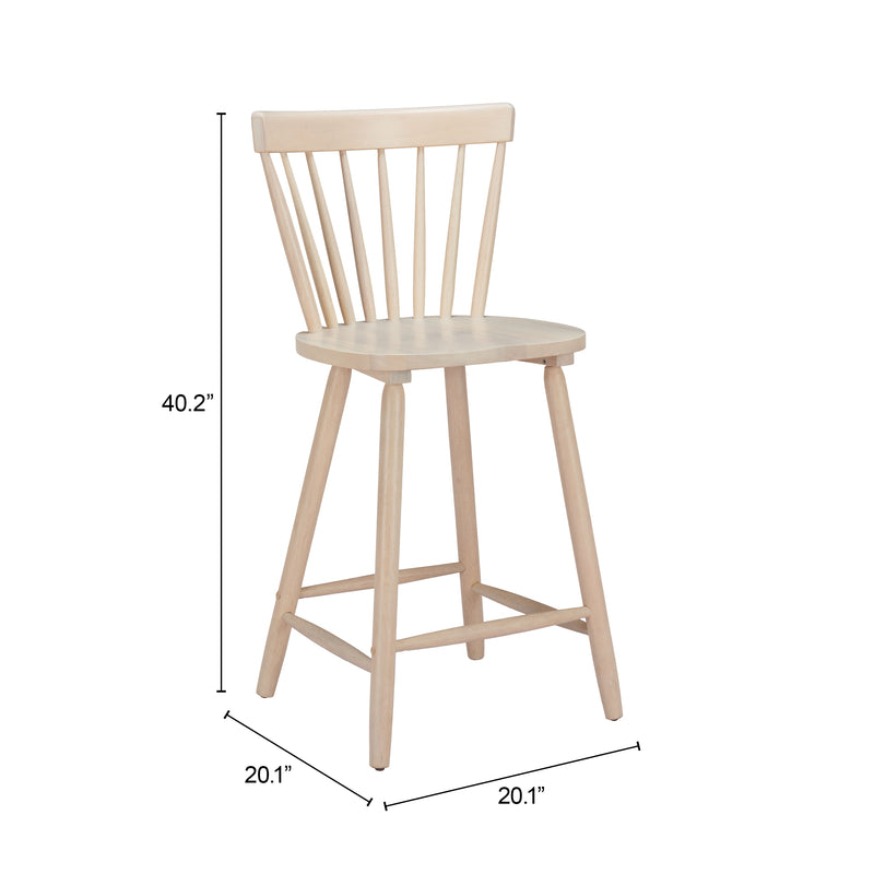 Tyce Counter Stool (Set of 2) Natural