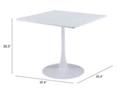 Molly Dining Table White