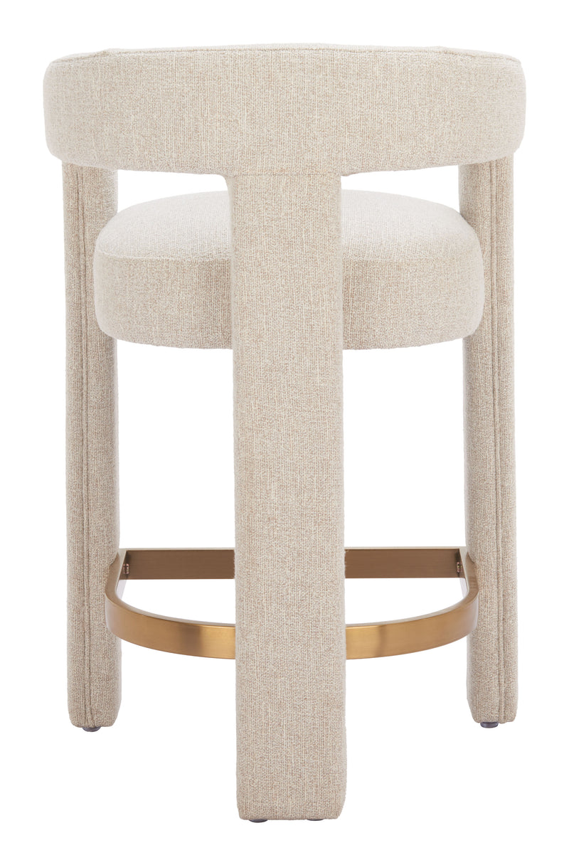 Saiko Counter Stool Beige
