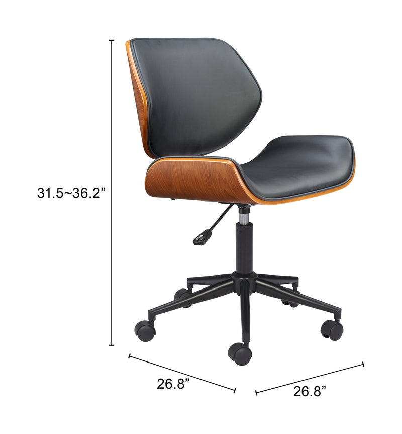 Flex Low Back Office Chair Black