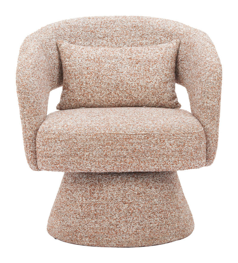 Liva Swivel Chair Frosty Brown
