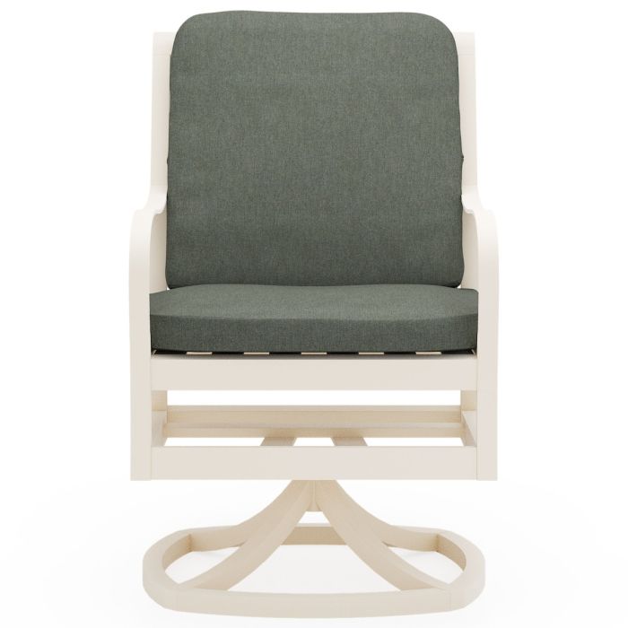 Scala Dining Swivel Arm Chair - With Seat Cushion