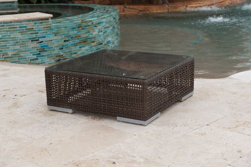 Atlantis Coffee Table with Glass