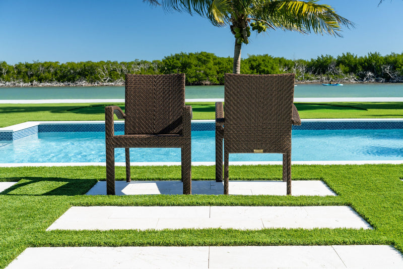 Atlantis Stackable Set of 2 Armchairs