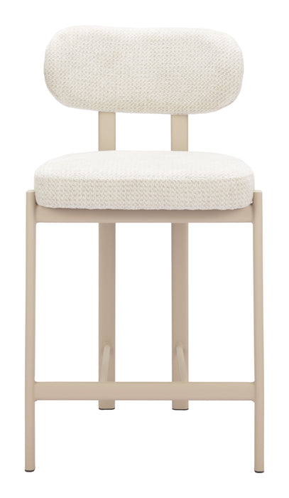 Aurea Counter Stool (Set of 2) Light Gray