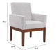 Senzil Dining Chair Ivory