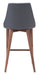Moor Counter Stool Dark Gray