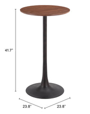 Auray Bar Table Brown