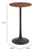 Auray Bar Table Brown