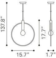 Irenza Ceiling Lamp Brass