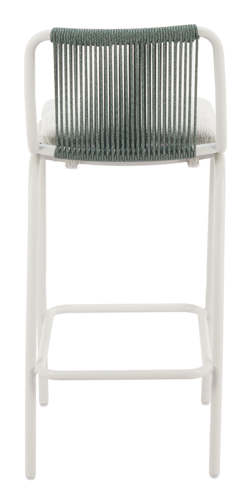 Luft Barstool (Set of 2) White & Green