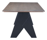 Lisse Rectangular Dining Table Espresso