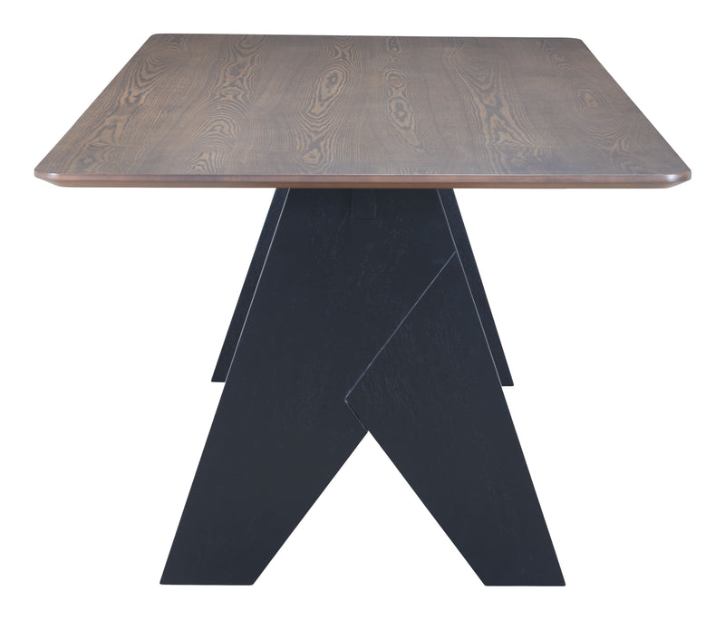 Lisse Rectangular Dining Table Espresso
