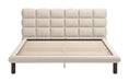 Placid King Bed Beige