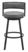 Gimsby Swivel Barstool Gray