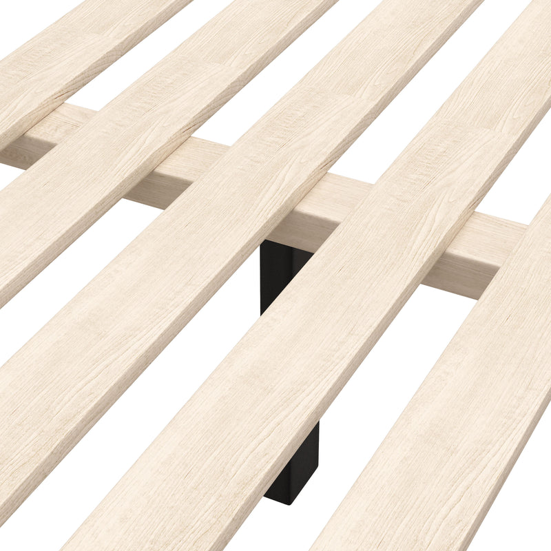 Dusa Queen Bed Olive Brown