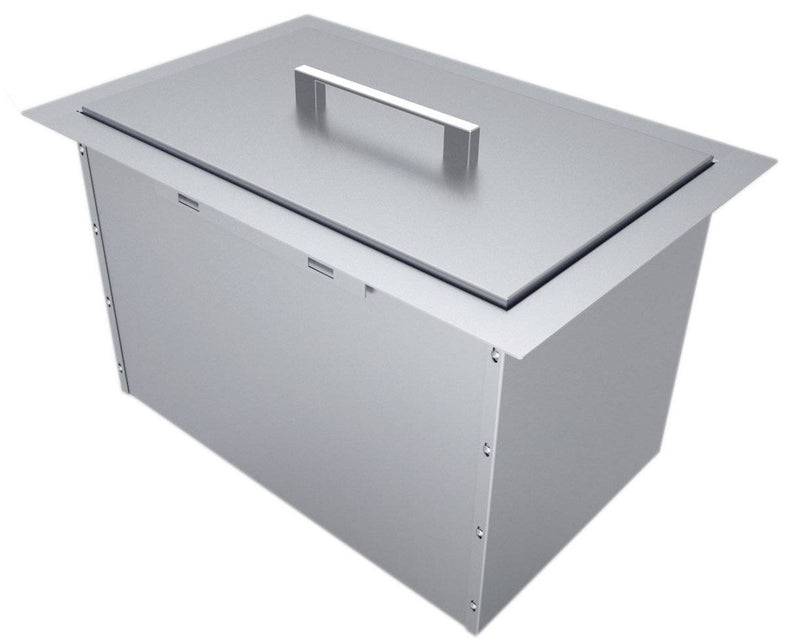 Over/Under 14" x 12" Height Single Basin Insulated Wall Ice Chest w/Removable Lid