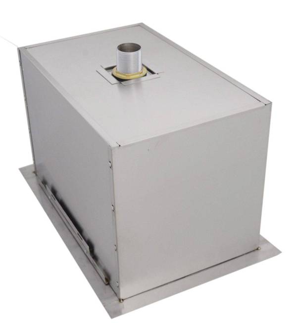 Over/Under 14" x 12" Height Single Basin Insulated Wall Ice Chest w/Removable Lid