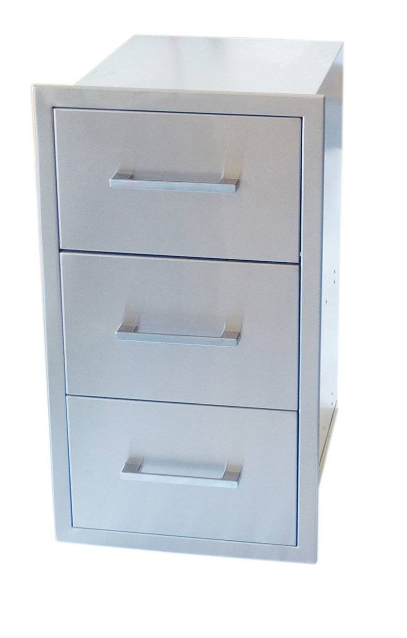 17" Belved Frame Paper Towel Drawer Combo