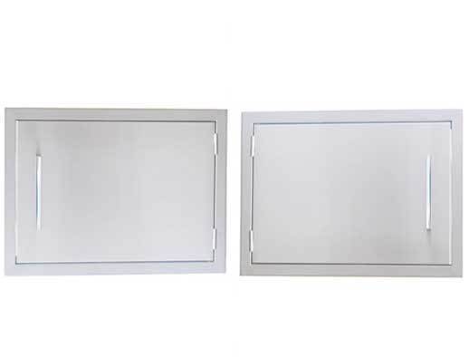 " Beveled Frame Horizontal  Door  (Reversible)