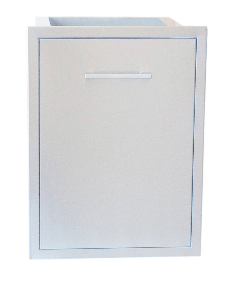 Signature Series 20"x27" Beveled Frame Trash Drawer w/Two Trash Bins. Prev.BA-TRD1724