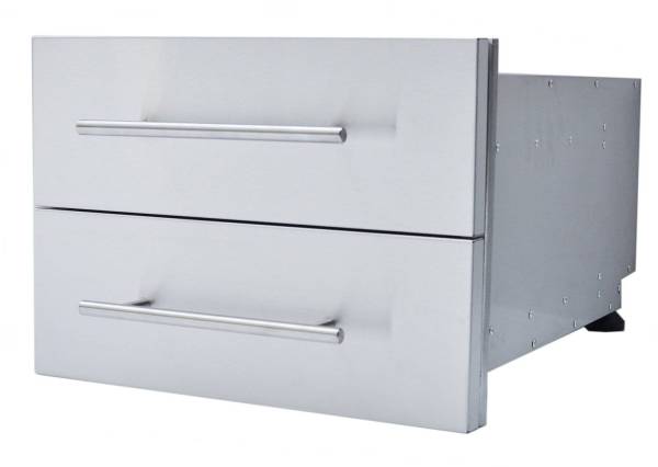 Designer Series, Raised Style - 18" x 13" Height Double Drawer