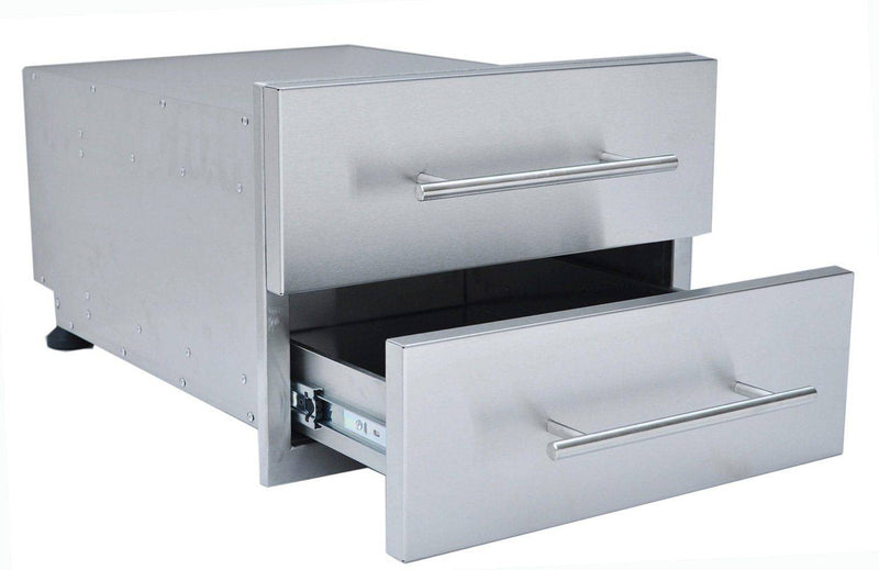 Designer Series, Raised Style - 18" x 13" Height Double Drawer