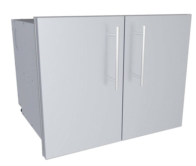 Designer Series, Raised Style - 30" Double Door Dry Storage Pantry (Assembly Required)