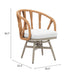 Safal Swivel Dining Chair Multicolor