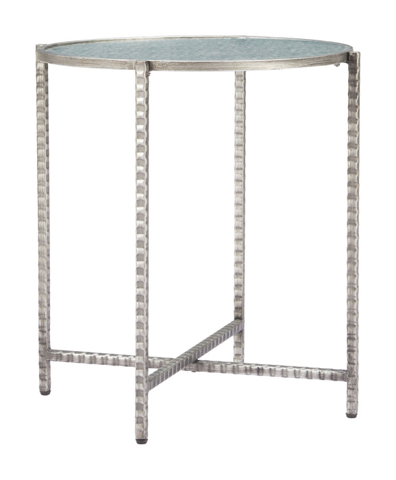 Vetro Side Table Silver