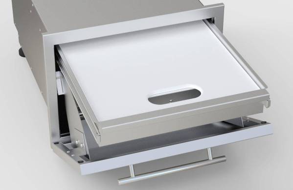 Designer Series 13" Paper Towel Holder w/Cutlery Drawer