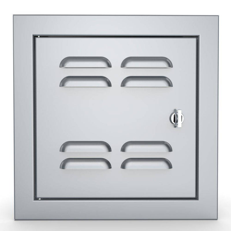 12" x 12" Beveled Frame  Single Door