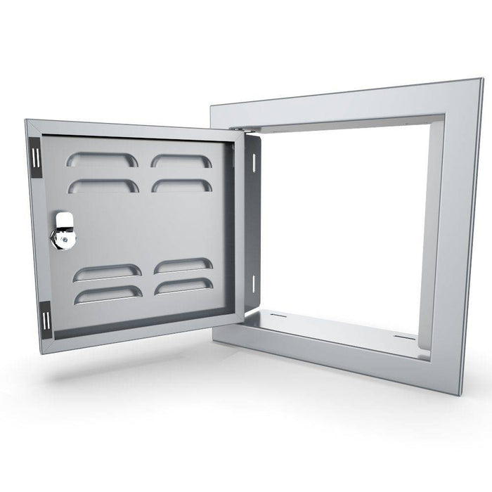 12" x 12" Beveled Frame  Single Door