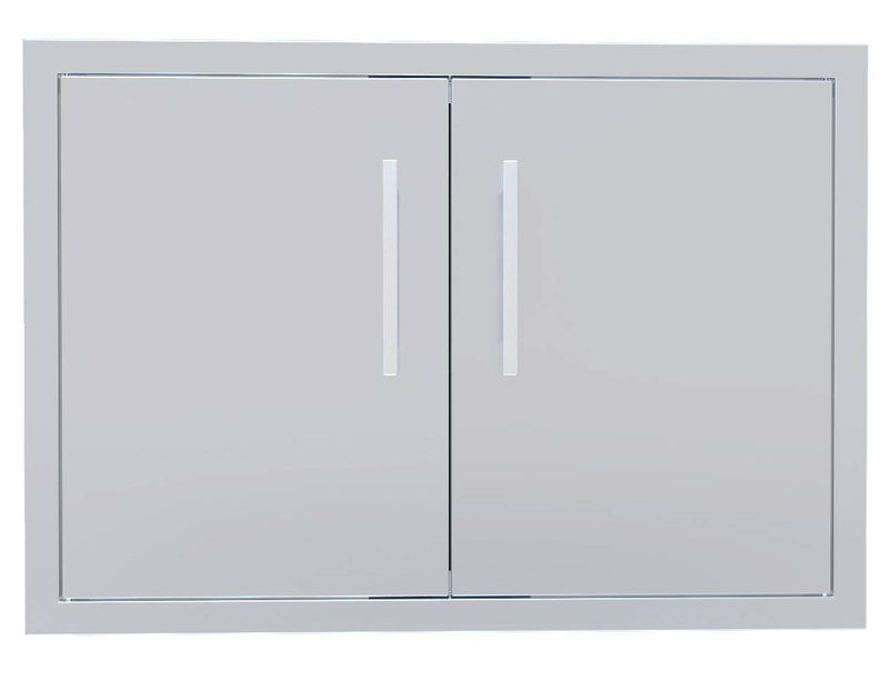 Beveled Frame Double Door