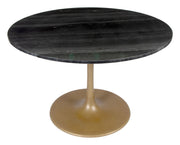 Taj Dining Table Black & Gold