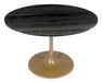 Taj Dining Table Black & Gold