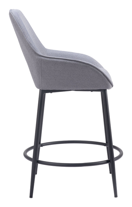 Vila Counter Stool (Set of 2) Gray