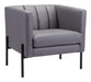 Jess Accent Chair Gray