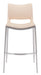 Ace Barstool (Set of 2) Light Pink & Silver