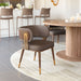 Brew Dining Chair Brown & Walnut